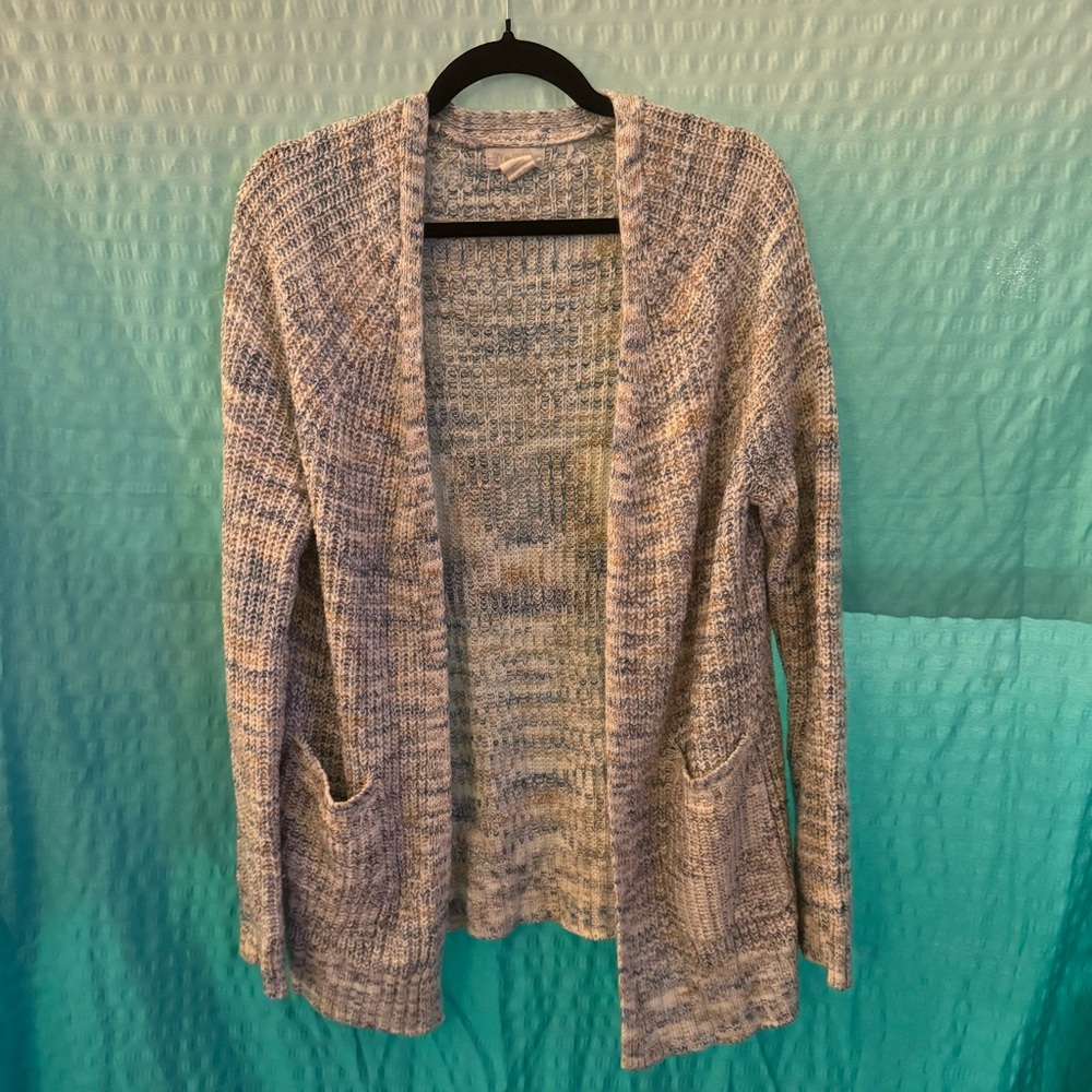 Sky and Sparrow - crocheted - long sleeve cardigan - size Large